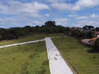 Imagem drone loteamento